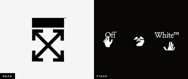 Вирджил Абло off White логотип