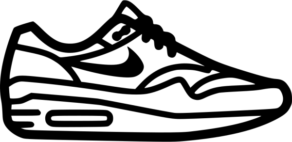 Силуэт кроссовок