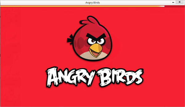 Angry Birds рогатка