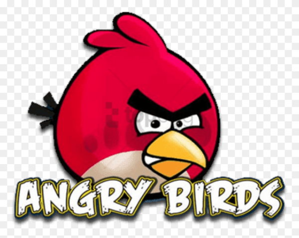 Angry Birds надпись