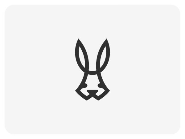 Заяц логотип