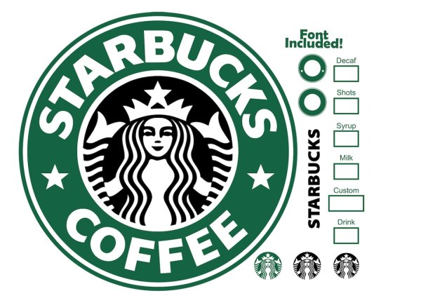 Логотип Старбакс 1992