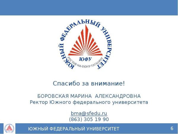 Презентация ЮФУ