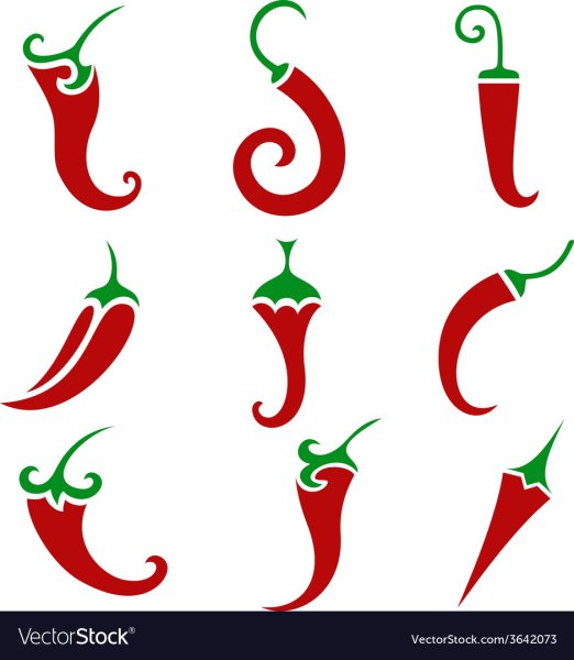 Стилизованный перец