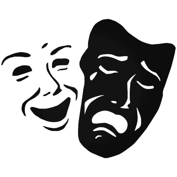 Символ театра две маски