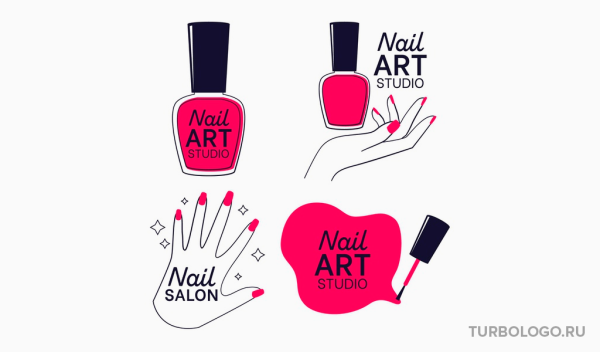 Логотип маникюр