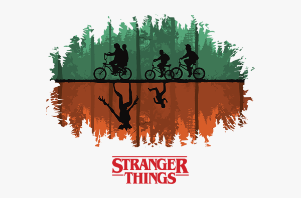 Очень странные дела силуэты