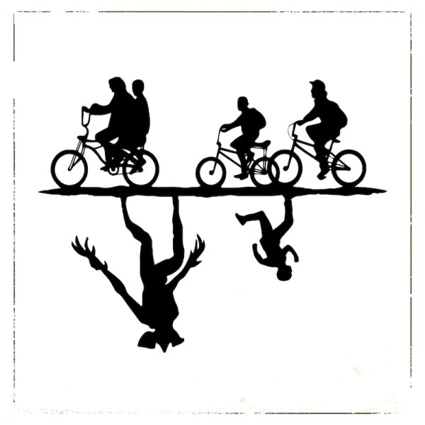 Стренджер фингс надпись