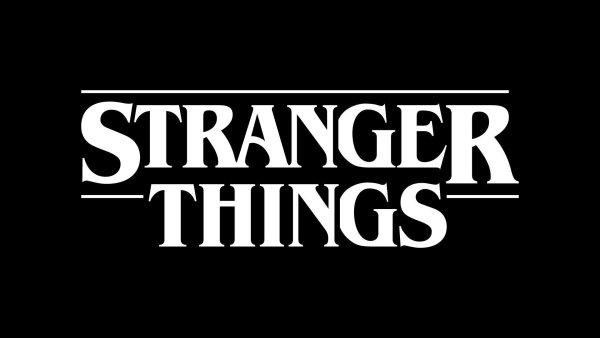 Stranger things на белом фоне