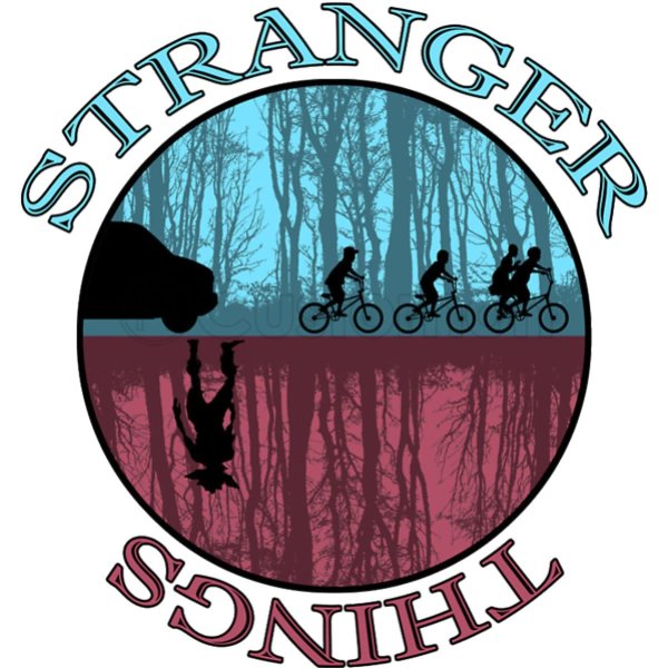 Очень странные дела логотип