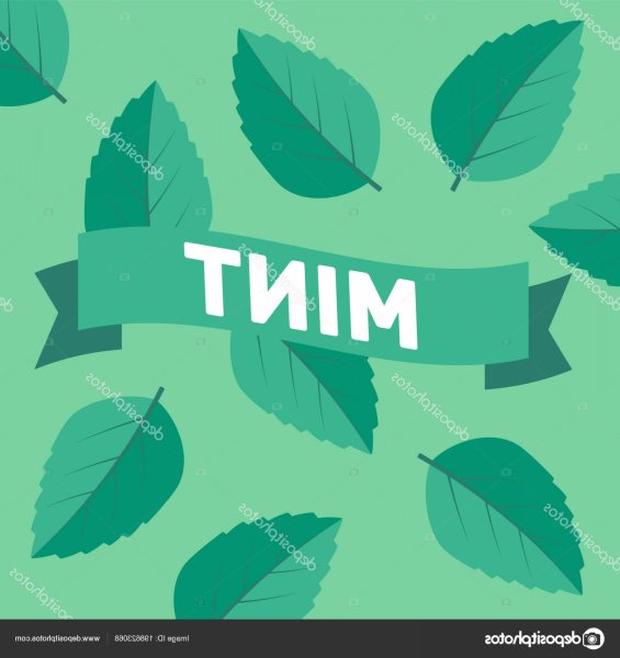 Мята надпись