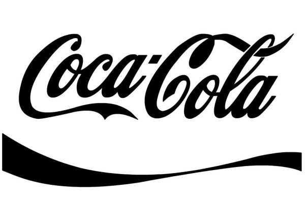 Трафарет Coca Cola