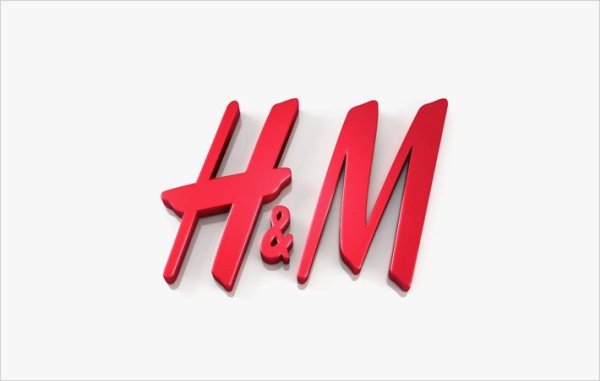 H&M надпись