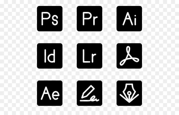 Значки дизайнерских программ