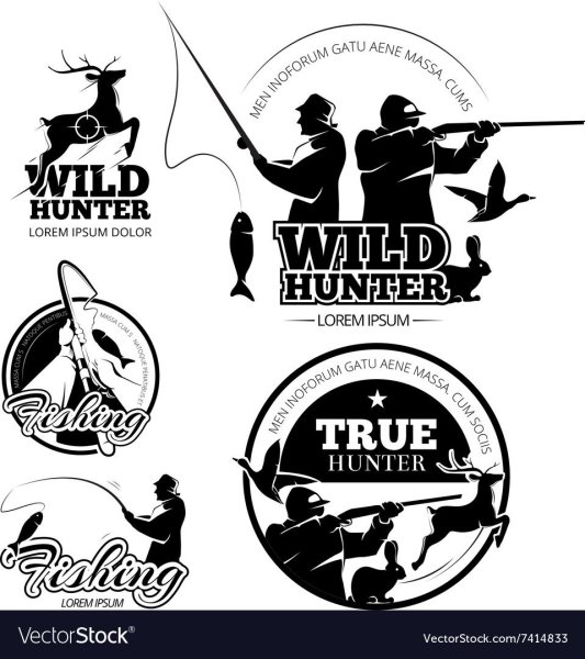 Охота и рыбалка лого