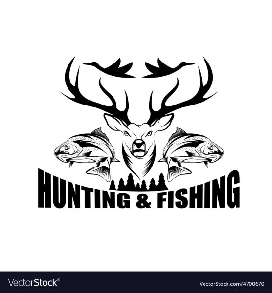 Логотип рыбалка