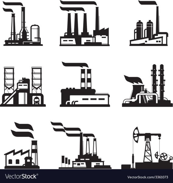 Схематичное изображение завода