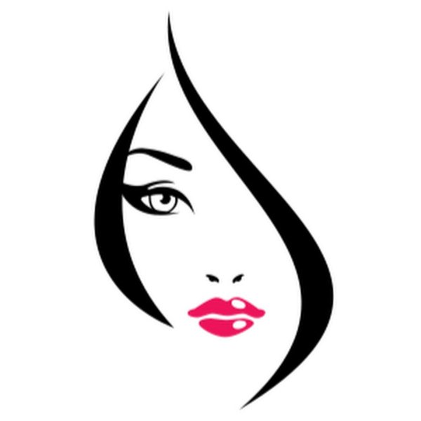 Женское лицо логотип