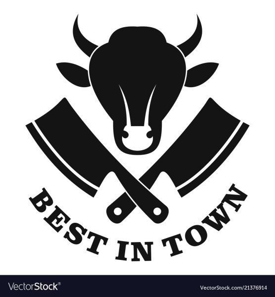 Мясо надпись векторный