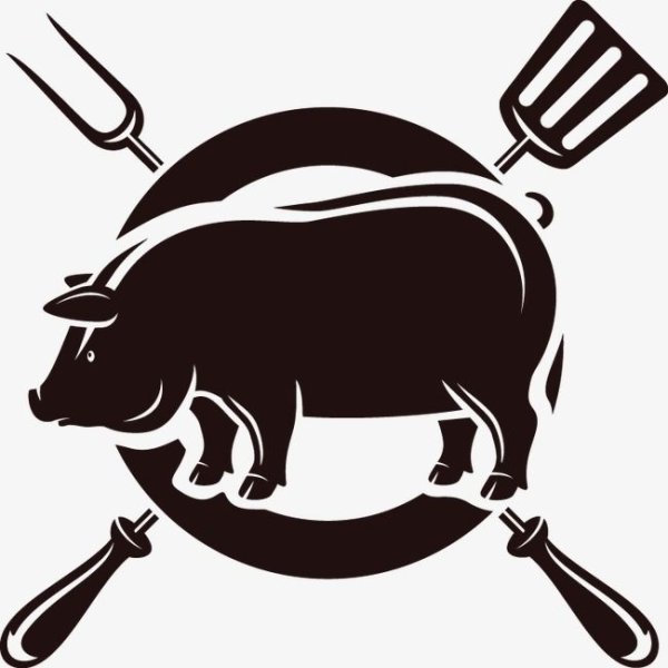 Логотип мясного магазина