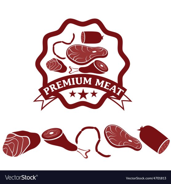 Логотип мясных изделий