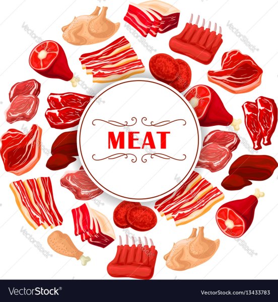 Эмблема мяса