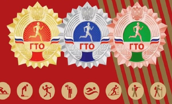 Сдача ГТО надпись