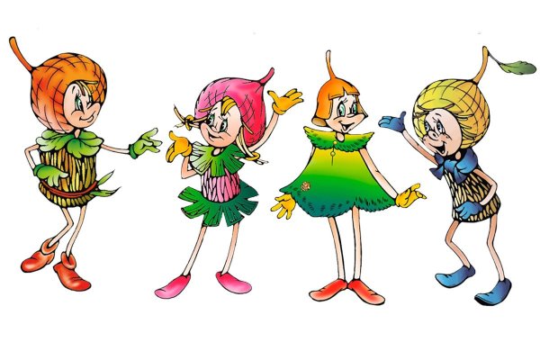 Герои Эколят умница шалун тихоня елочка