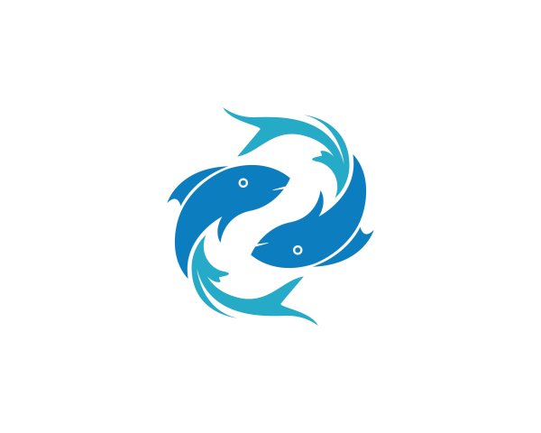 Морская рыба логотип