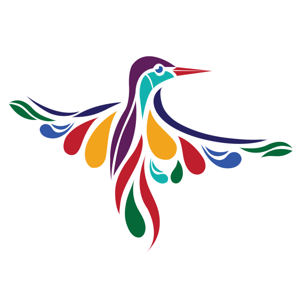 Стилизованные изображения птиц