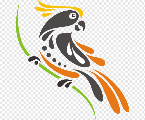 Логотип в виде птицы