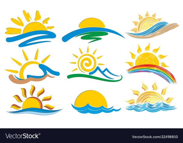 Солнце море логотип