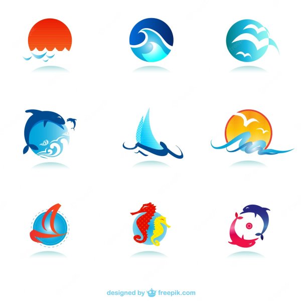 Логотип море