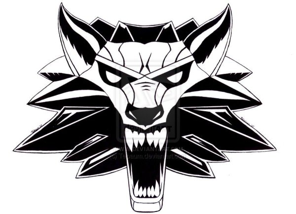Знак школы волка Ведьмак