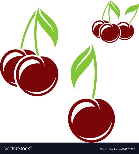 Вишня стилизация