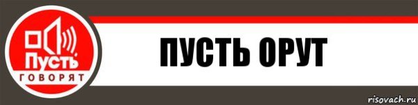 Логотип передачи пусть говорят