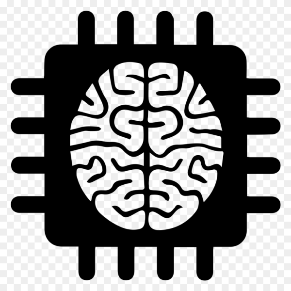 Искусственный интеллект пиктограмма