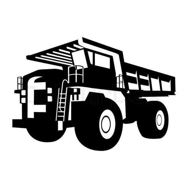 БЕЛАЗ вектор