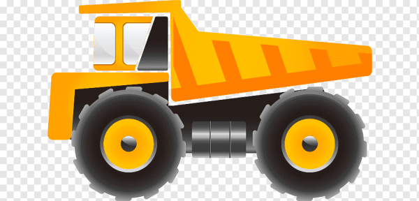 Карьерный самосвал пиктограмма