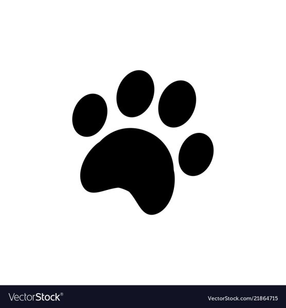 Лапа логотип Векторная