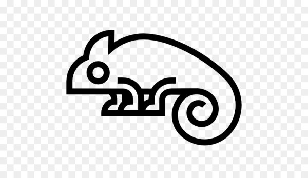 Хамелеон пиктограмма