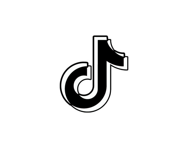 Рисунок логотип тик тока