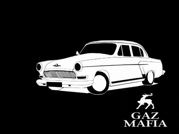 Наклейка на авто мафия