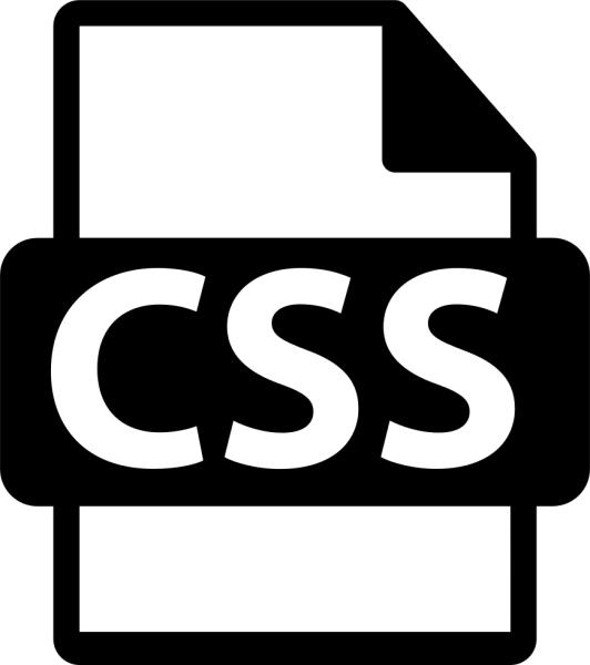 Значок файла CSS