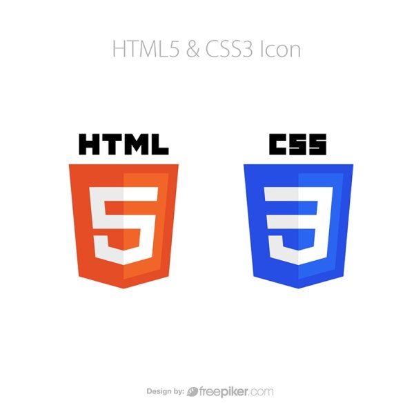 Логотип html CSS