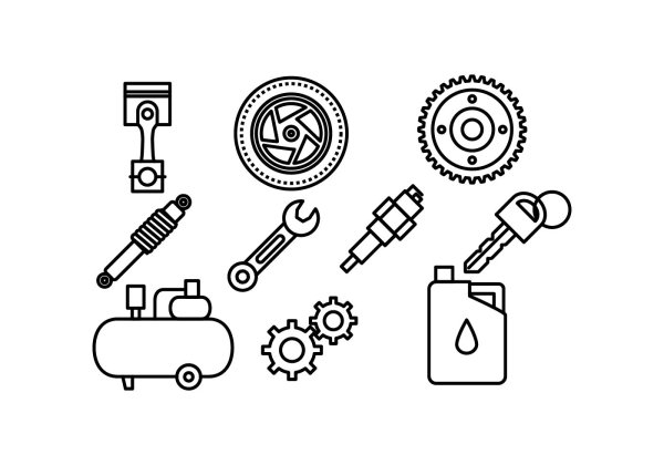Автозапчасти значок