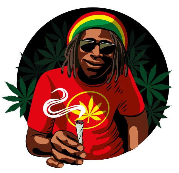 Растаман значок