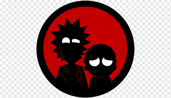 Рик и Морти надпись без фона