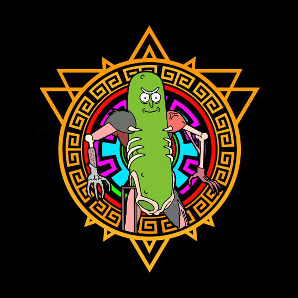 Рик и Морти вектор лого