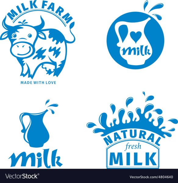 Логотип молочной продукции